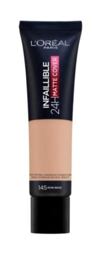 L'oréal Paris Infaillible 24h Matte Cover 145 Serum Tüp Fondöten 30 ml
