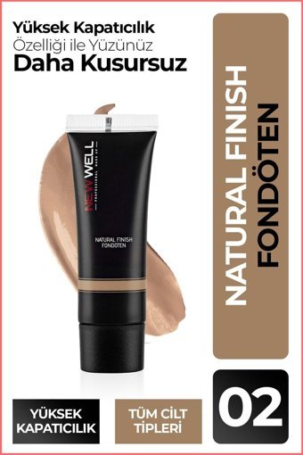 New Well 02 Serum Tüp Fondöten 30 ml