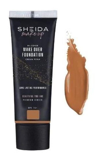 Sheida Make Over 80 Güneş Koruyuculu Krem Tüp Fondöten 50 ml