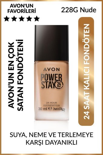 Avon Power Stay Likit Tüp Fondöten 30 ml
