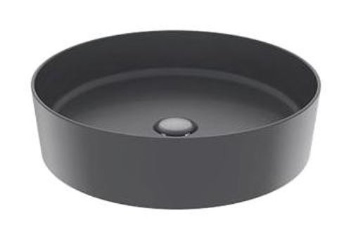 Creavit Loop Klasik Tekli 45 cm Seramik Tezgah Üstü Çanak Lavabo Mat Antrasit