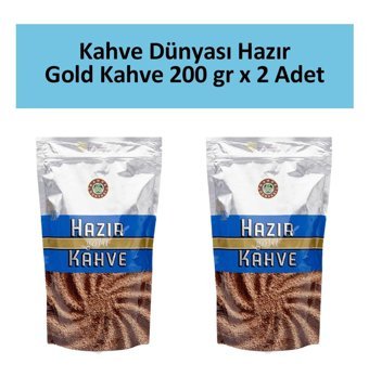 Kahve Dünyası Hazır Paket Granül Kahve 2x200 gr