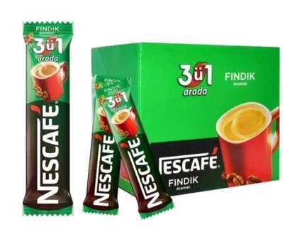 Nescafe Fındık Aromalı Paket Granül Kahve 48x17 gr