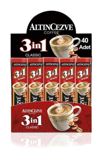 Altıncezve 3'ü 1 Arada Paket Granül Kahve 40x15 gr