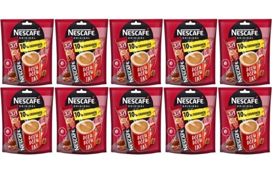 Nescafe 3'ü 1 Arada Paket Granül Kahve 10x17.5 gr