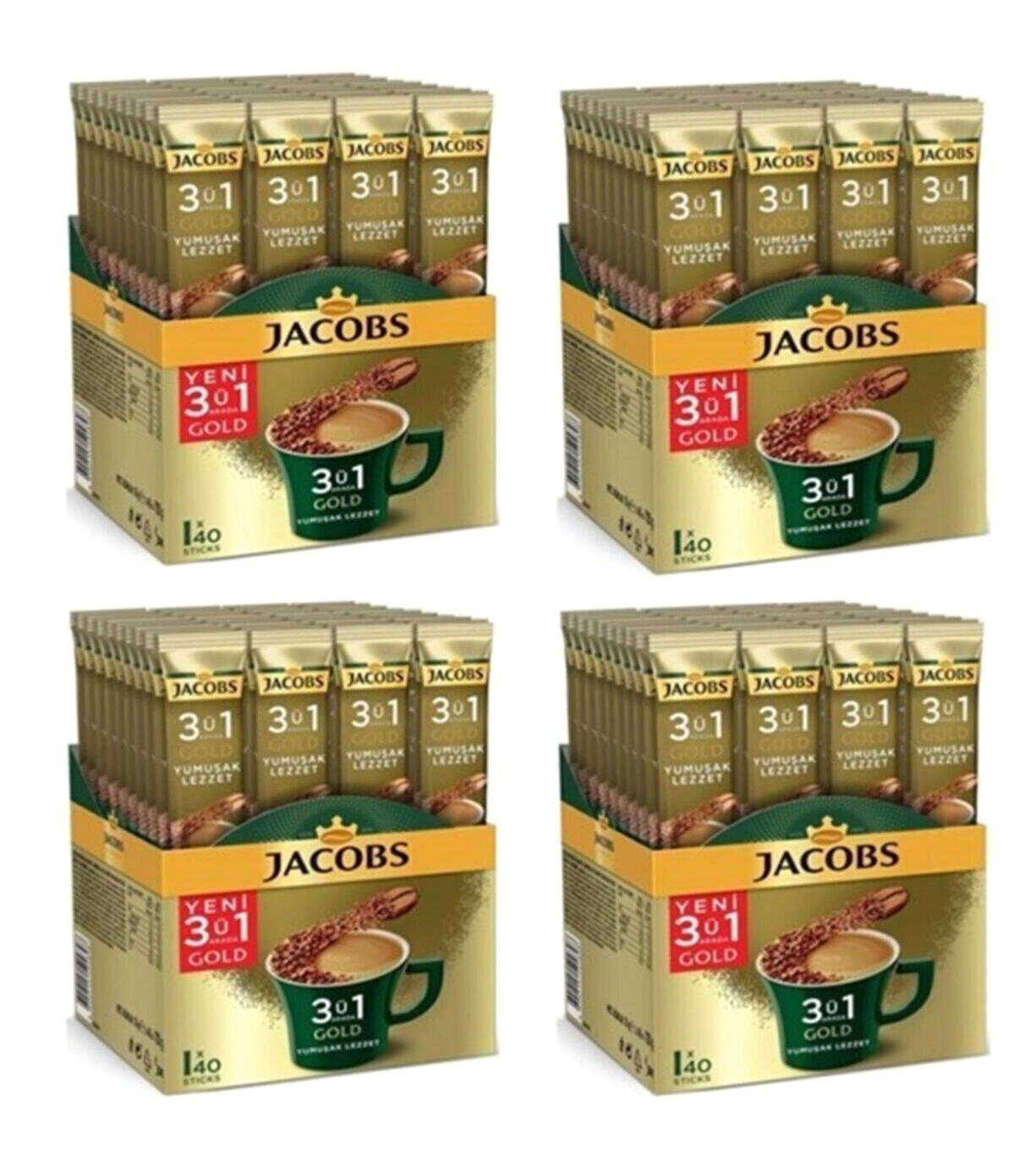 Jacobs 3'ü 1 Arada Paket Granül Kahve 160x18 gr
