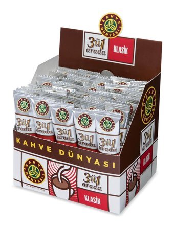 Kahve Dünyası 3'ü 1 Arada Paket Granül Kahve 40x12 gr