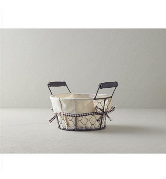 English Home Aluna Ekmeklik Bej-Siyah