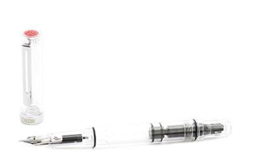Twsbi Eco Pistonlu EF Gümüş Dolma Kalem