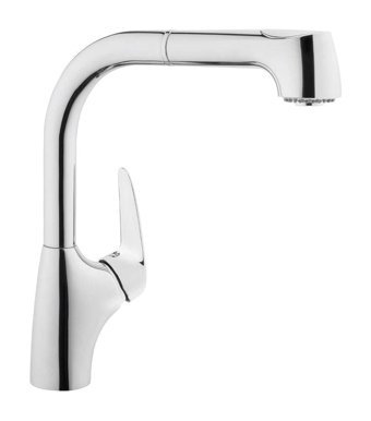 Artema A42151 Kuğu Çift Girişli Aç Kapa Eviye Bataryası Krom