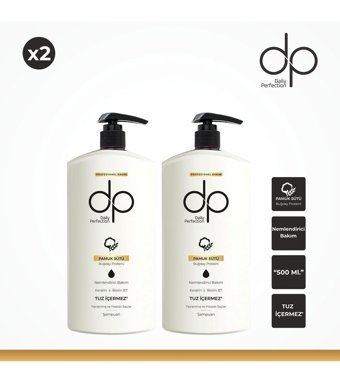 DP Daily Perfection Nemlendirici Tüm Saçlar İçin Tuzsuz Sülfatsız Keratin Parabensiz Unisex Şampuan 2x500 ml
