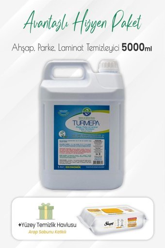 Turmepa Arap Sabunlu Ahşap Temizleyici 5 lt