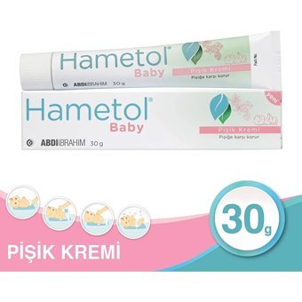 Hametol Parfümsüz Parabensiz Pişik Kremi 3x30 gr