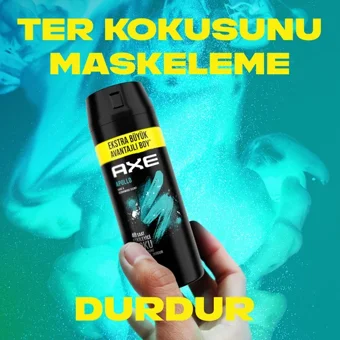 Axe Apollo Pudrasız Ter Önleyici Antiperspirant Sprey Erkek Deodorant 200 ml