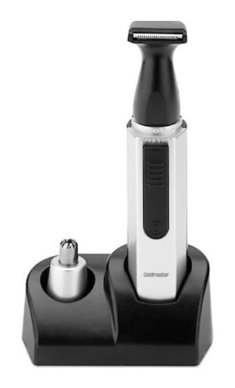 Goldmaster GM-7165 ALEX Saç Sakal Burun 3 Başlıklı Çok Amaçlı Sinekkaydı Islak Kuru Tıraş Makinesi