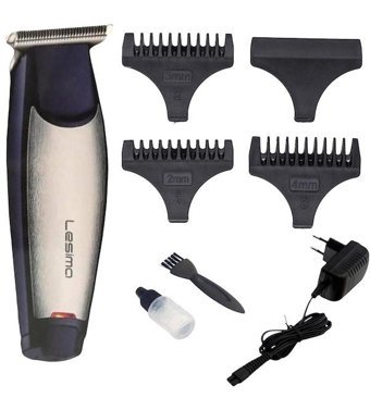 Lesima LS-100 Sakal 3 Başlıklı Çok Amaçlı Sinekkaydı Kuru Tıraş Makinesi
