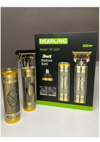 Dearling RF-1827 Sakal 5 Başlıklı Çok Amaçlı Sinekkaydı Kuru Tıraş Makinesi