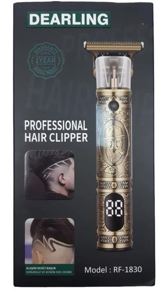 Dearling RF-1830 Sakal 5 Başlıklı Çok Amaçlı Sinekkaydı Kuru Tıraş Makinesi