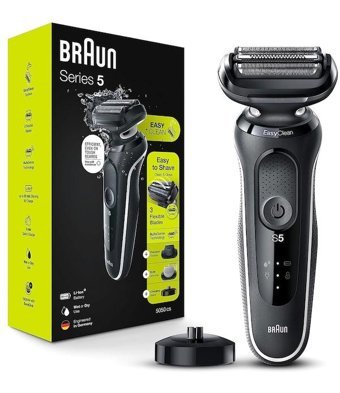 Braun SERİES 5 5050CS Sakal 3 Başlıklı Çok Amaçlı Sinekkaydı Kuru Tıraş Makinesi
