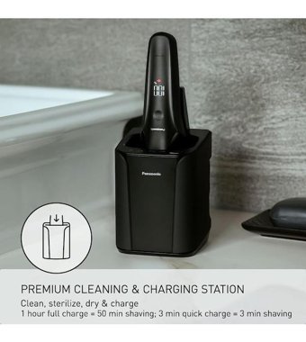 Panasonic ARC6 Sakal 5 Başlıklı Sinekkaydı Kuru Tıraş Makinesi