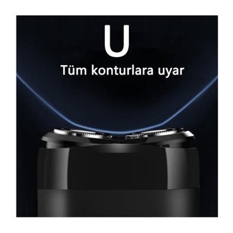 Xiaomi MİJİA S100 Sakal 5 Başlıklı Çok Amaçlı Sinekkaydı Kuru Tıraş Makinesi