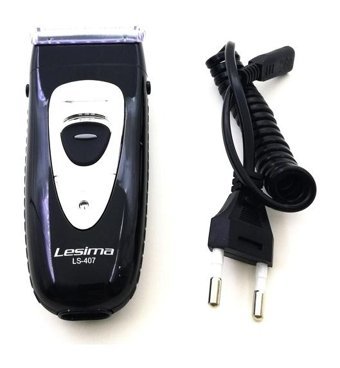 Lesima LS-407 Sakal Çift Başlıklı Sinekkaydı Kuru Tıraş Makinesi