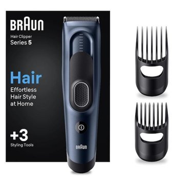 Braun HC5350 Saç 5 Başlıklı Çok Amaçlı Sinekkaydı Kuru Tıraş Makinesi