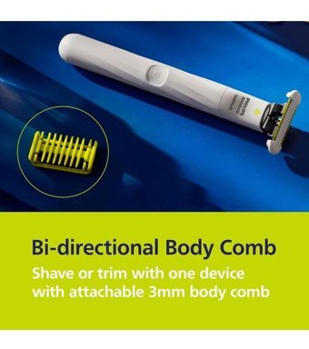 Philips QP1924 Vücut 3 Başlıklı Çok Amaçlı Sinekkaydı Kuru Tıraş Makinesi