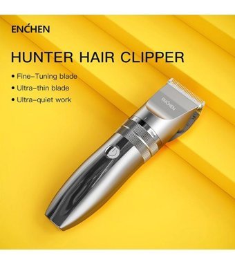 Enchen Saç Sakal Çift Başlıklı Çok Amaçlı Sinekkaydı Kuru Tıraş Makinesi