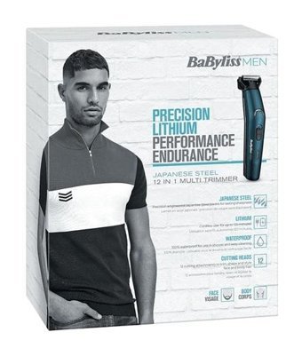 Babyliss MT890E Vücut 12 Başlıklı Çok Amaçlı Sinekkaydı Islak Kuru Tıraş Makinesi