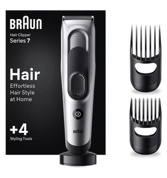 Braun HC7390 Saç 5 Başlıklı Sinekkaydı Kuru Tıraş Makinesi