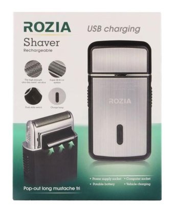 Rozia HT9321 Sakal Çift Başlıklı Sinekkaydı Kuru Tıraş Makinesi