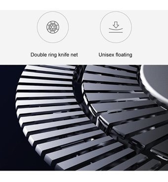 Xiaomi MİJİA S100 IPX7 Sakal Çift Başlıklı Çok Amaçlı Sinekkaydı Kuru Tıraş Makinesi