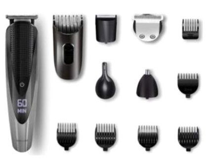 GoldMaster GM-8146 Vücut 5 Başlıklı Çok Amaçlı Sinekkaydı Islak Kuru Tıraş Makinesi