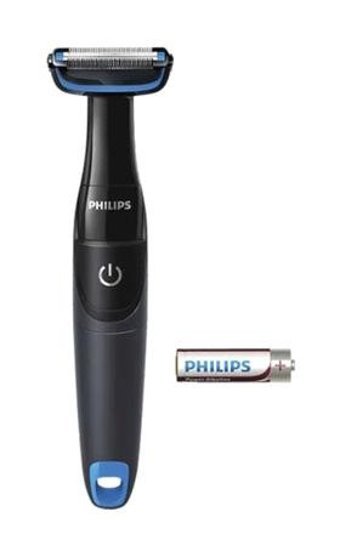 Philips BG1024 Vücut Çift Başlıklı Çok Amaçlı Sinekkaydı Islak Kuru Tıraş Makinesi