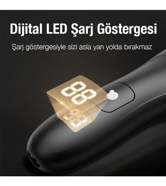 Ezere Saç Sakal 5 Başlıklı Çok Amaçlı Sinekkaydı Kuru Tıraş Makinesi