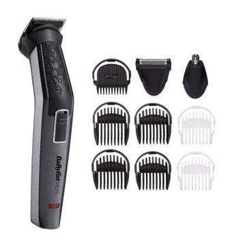 Babyliss MT727E Vücut 5 Başlıklı Çok Amaçlı Sinekkaydı Islak Kuru Tıraş Makinesi