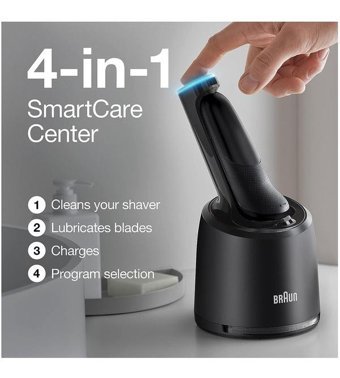 Braun 7085CC Sakal 3 Başlıklı Çok Amaçlı Sinekkaydı Kuru Tıraş Makinesi