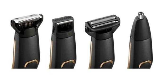 Babyliss MT860E Vücut 5 Başlıklı Çok Amaçlı Sinekkaydı Islak Kuru Tıraş Makinesi