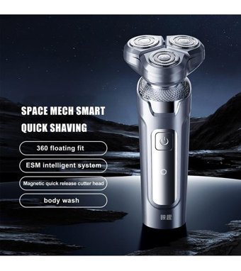 Enchen 3D Sakal 3 Başlıklı Çok Amaçlı Sinekkaydı Kuru Tıraş Makinesi