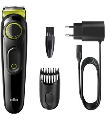 Braun BT3221 Sakal 3 Başlıklı Sinekkaydı Kuru Tıraş Makinesi