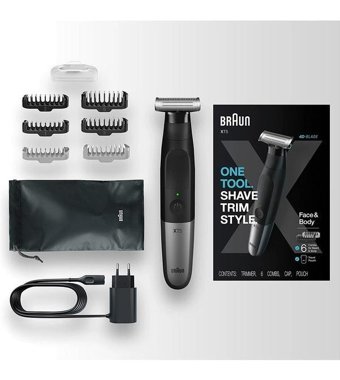 Braun SERİES XT5 Sakal Çift Başlıklı Sinekkaydı Kuru Tıraş Makinesi