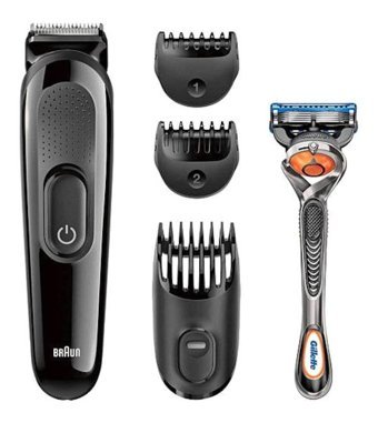 Braun SK-3000 Sakal 5 Başlıklı Sinekkaydı Kuru Tıraş Makinesi