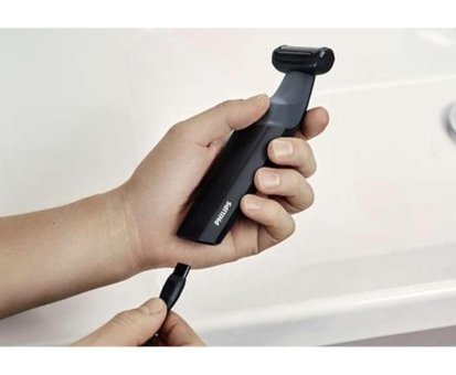 Philips BG3010 Vücut Çift Başlıklı Çok Amaçlı Sinekkaydı Islak Kuru Tıraş Makinesi