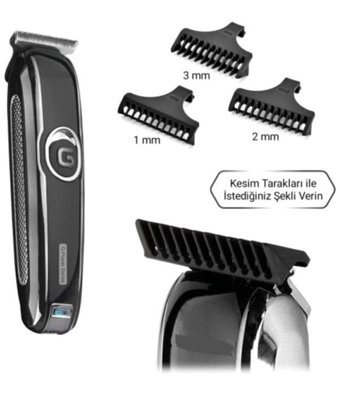 Zhltech IP-1001 Saç Sakal 5 Başlıklı Çok Amaçlı Sinekkaydı Kuru Tıraş Makinesi