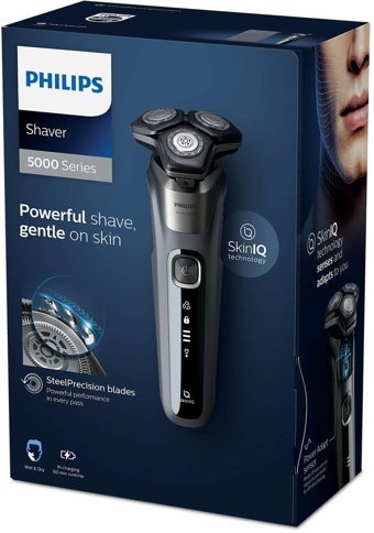 Philips S5587 Sakal 3 Başlıklı Sinekkaydı Islak Kuru Tıraş Makinesi