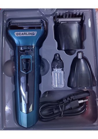 Dearling RF-366 Saç Sakal 5 Başlıklı Çok Amaçlı Sinekkaydı Kuru Tıraş Makinesi