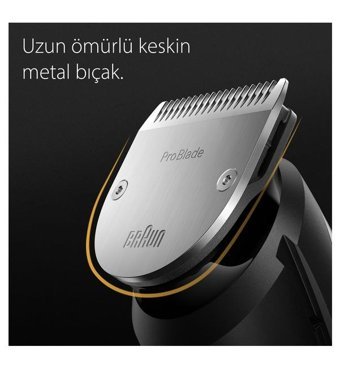 Braun BT7420 Sakal 5 Başlıklı Çok Amaçlı Sinekkaydı Kuru Tıraş Makinesi