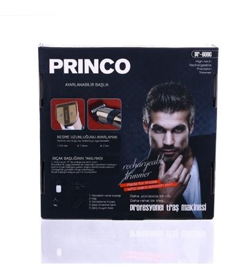 Princo PR-609C Saç Sakal 5 Başlıklı Çok Amaçlı Sinekkaydı Islak Kuru Tıraş Makinesi