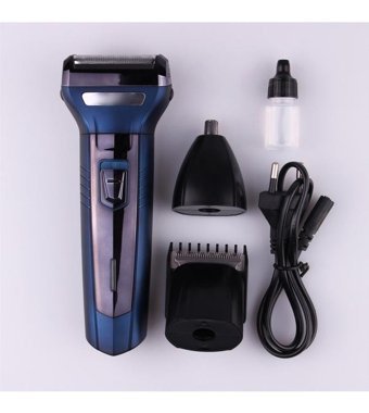 Yopigo YP4A544A Saç Sakal Burun 3 Başlıklı Çok Amaçlı Sinekkaydı Islak Kuru Tıraş Makinesi